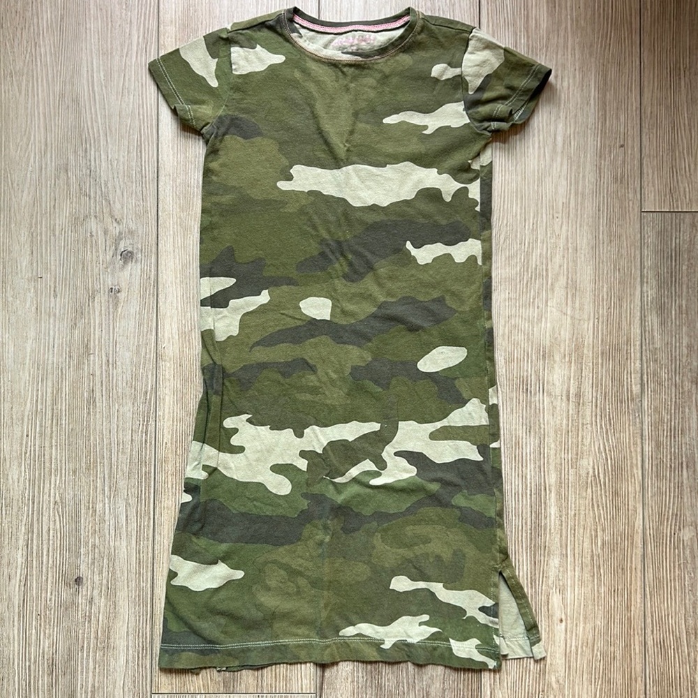 J Crew, crewcuts - girls camo dress size 6